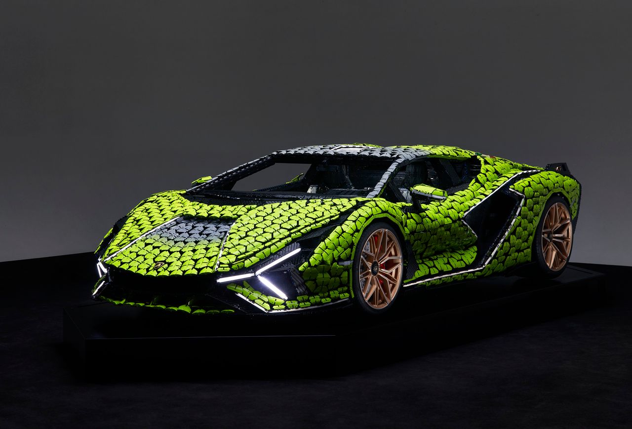 Zbudowali superauto z klocków Lego. Lamborghini Sián FKP 37 w nowej odsłonie