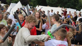 Gniezno: Koronacja Królewska. Na Placu św. Wojciecha stanęło obozowisko dla ponad 470 wojów