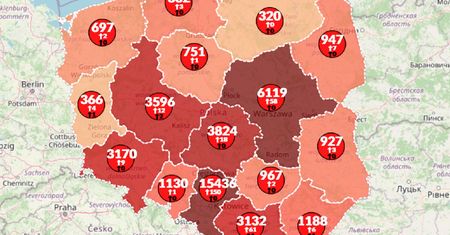 Koronawirus w Polsce. 337 nowych zakażeń. Blisko połowa z jednego województwa [Aktualna mapa]