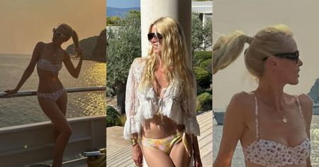 Claudia Schiffer eksponuje zabójczą sylwetkę na greckich wczasach. Dacie wiarę, że ma 55 lat? (ZDJĘCIA)