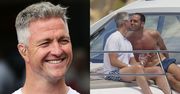 Ralf Schumacher wymienia czułości z ukochanym na jachcie w Saint-Tropez. Jego coming out odbił się w mediach szerokim echem