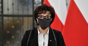 Nocna szarża na czerwonym. Marszałek Sejmu Elżbieta Witek przyłapana