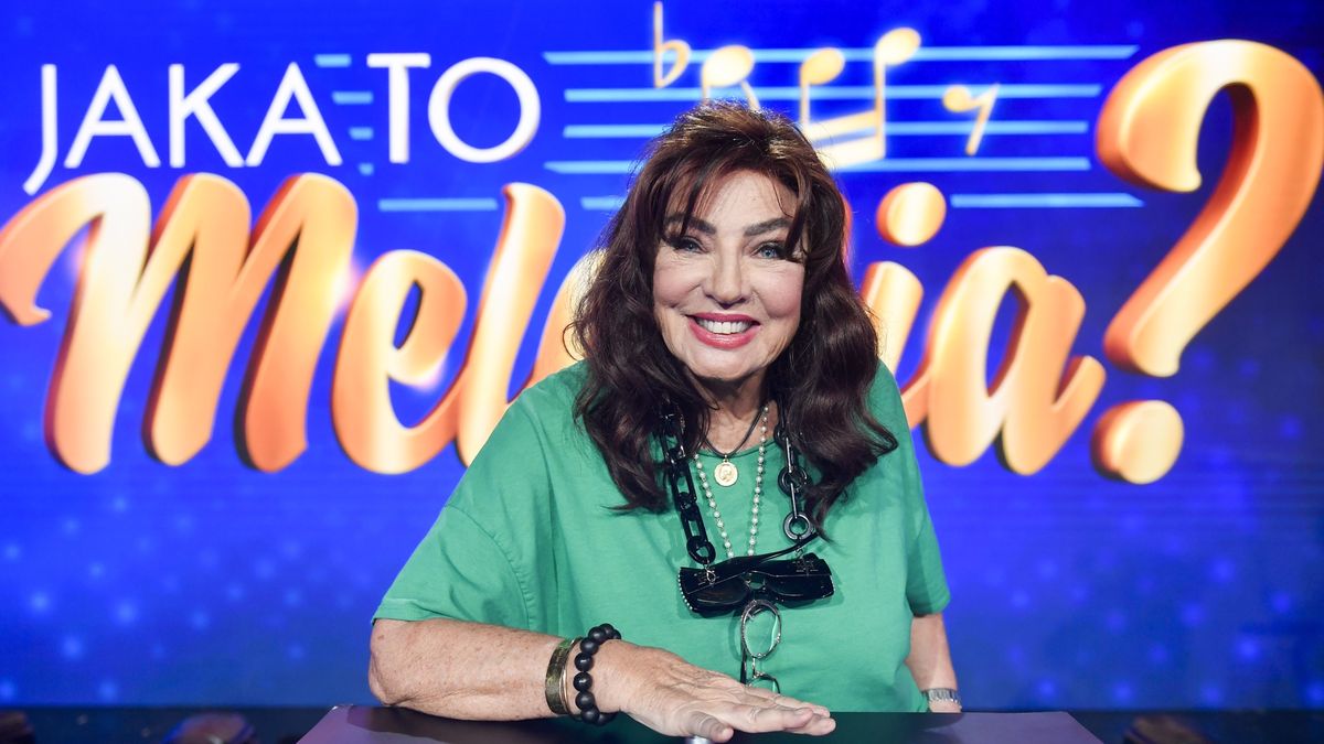 Agnieszka Fitkau-Perepeczko w "Jaka to melodia?"
