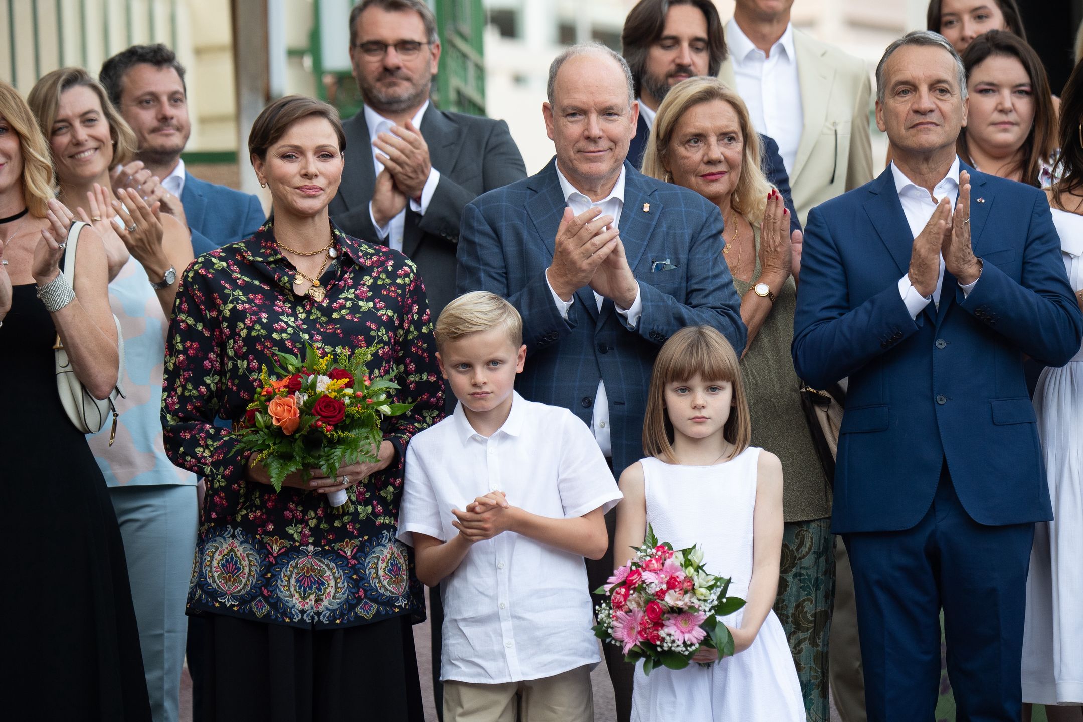 Książę Albert i księżna Charlene