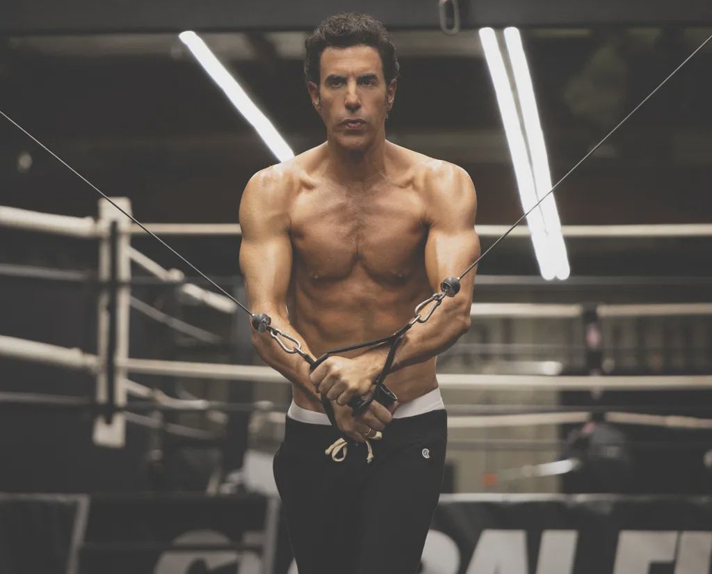 Sacha Baron Cohan w sesji dla "Men's Fitness"