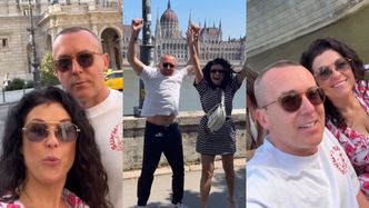 Katarzyna Cichopek i Maciej Kurzajewski podbijają Budapeszt: lokalne rarytasy, kupowanie pamiątek... Humorki dopisywały? (ZDJĘCIA)