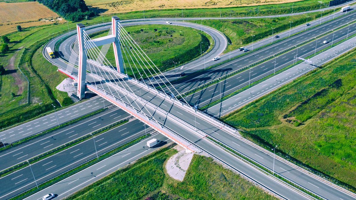 Do kradzieży doszło na A1 między Gliwicami a Zabrzem