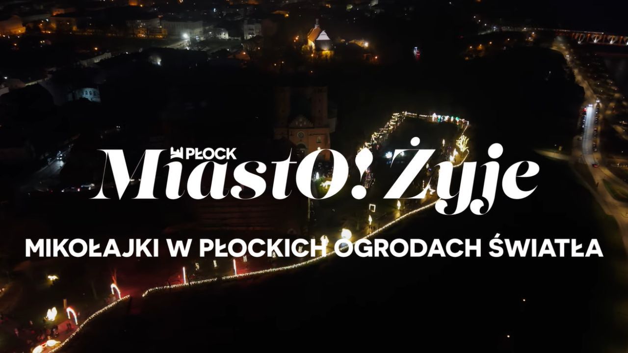 MiastO!Żyje - Mikołajki w Płockich Ogrodach Światła, Ekonomik po modernizacji - 12.12.25r