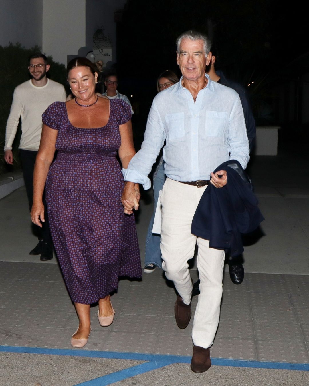 Pierce Brosnan z żoną