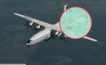 Katastrofa lotnicza w Rosji. Rozbił się samolot wojskowy