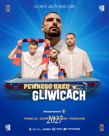 Quentin Boisgard nowym piłkarzem Piasta Gliwice. To drugi transfer