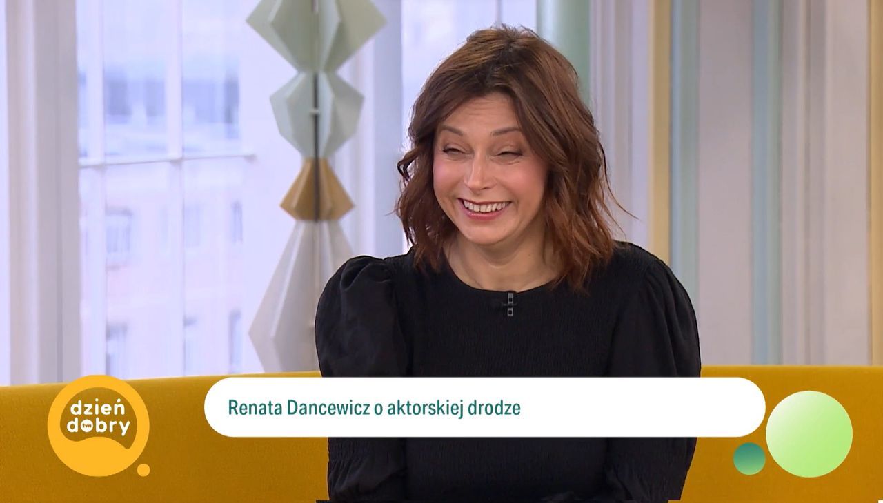 Renata Dancewicz w "Dzień dobry TVN"