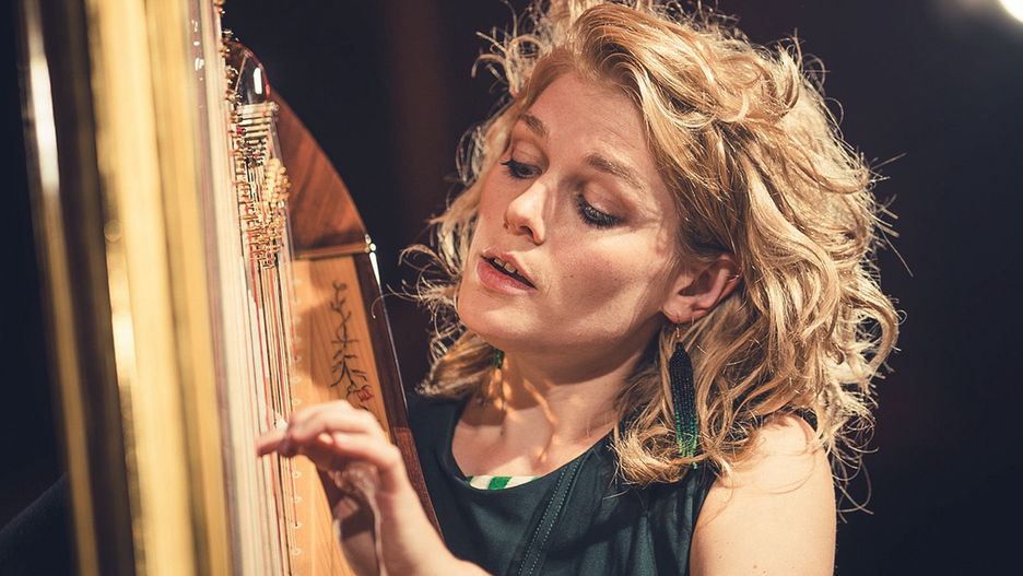 Recital harfowy Magdaleny Hoffmann w podwrocławskiej Żórawinie