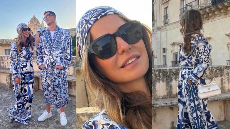 Robert i Anna Lewandowscy z wizytą na Sycylii