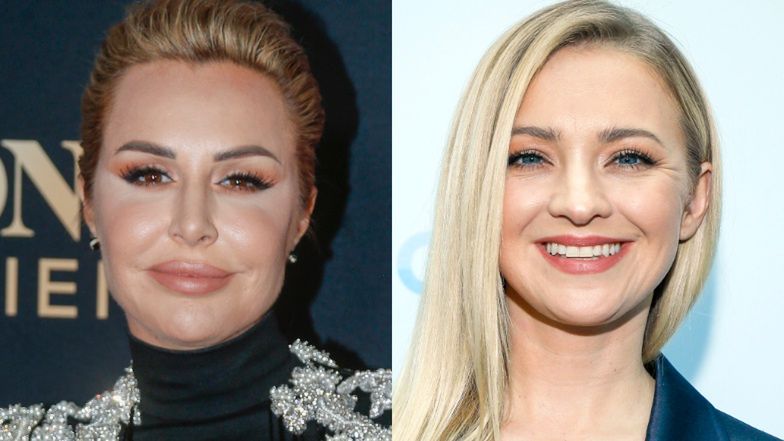 Blanka Lipińska i Barbara Kurdej-Szatan