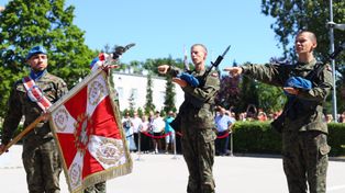 Uroczysta przysięga wojskowa w Centrum Przygotowań do Misji Zagranicznych. 61 żołnierzy ślubowało służyć Ojczyźnie