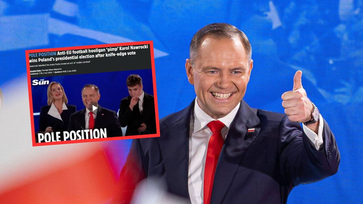 Brytyjska prasa pisze o Nawrockim. "Alfons" i "chuligan"