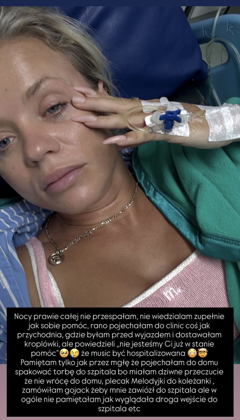 Anna Skura trafiła do szpitala