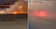 Ogień na lotnisku. Świadkowie nagrali, co działo się w Brazylii