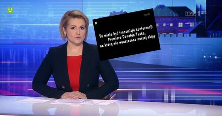 Czarny ekran w TVP. "Wiadomości" skarżą się na bojkot