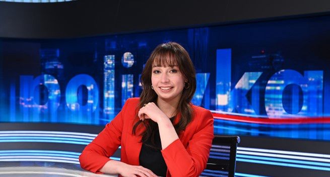 Program kanału Polsat News Polityka nadawany ze studia „Interwencji”