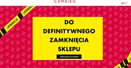 Camaieu. To koniec francuskich sklepów w Polsce. Sieć rozpoczęła wyprzedaż