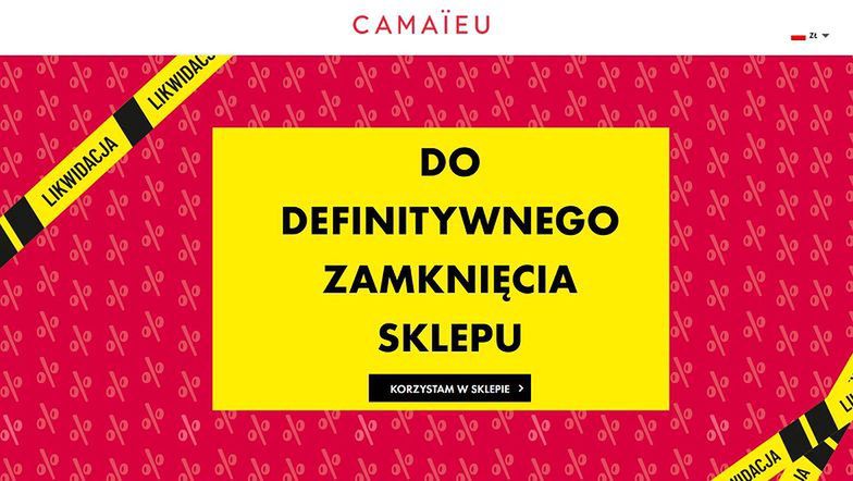To koniec sklepów Camaieu w Polsce