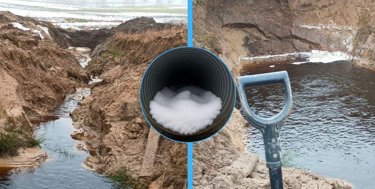 Bochowo: Woda zalewa drogę. Mieszkańcy boją się, że nie dotrą do pracy