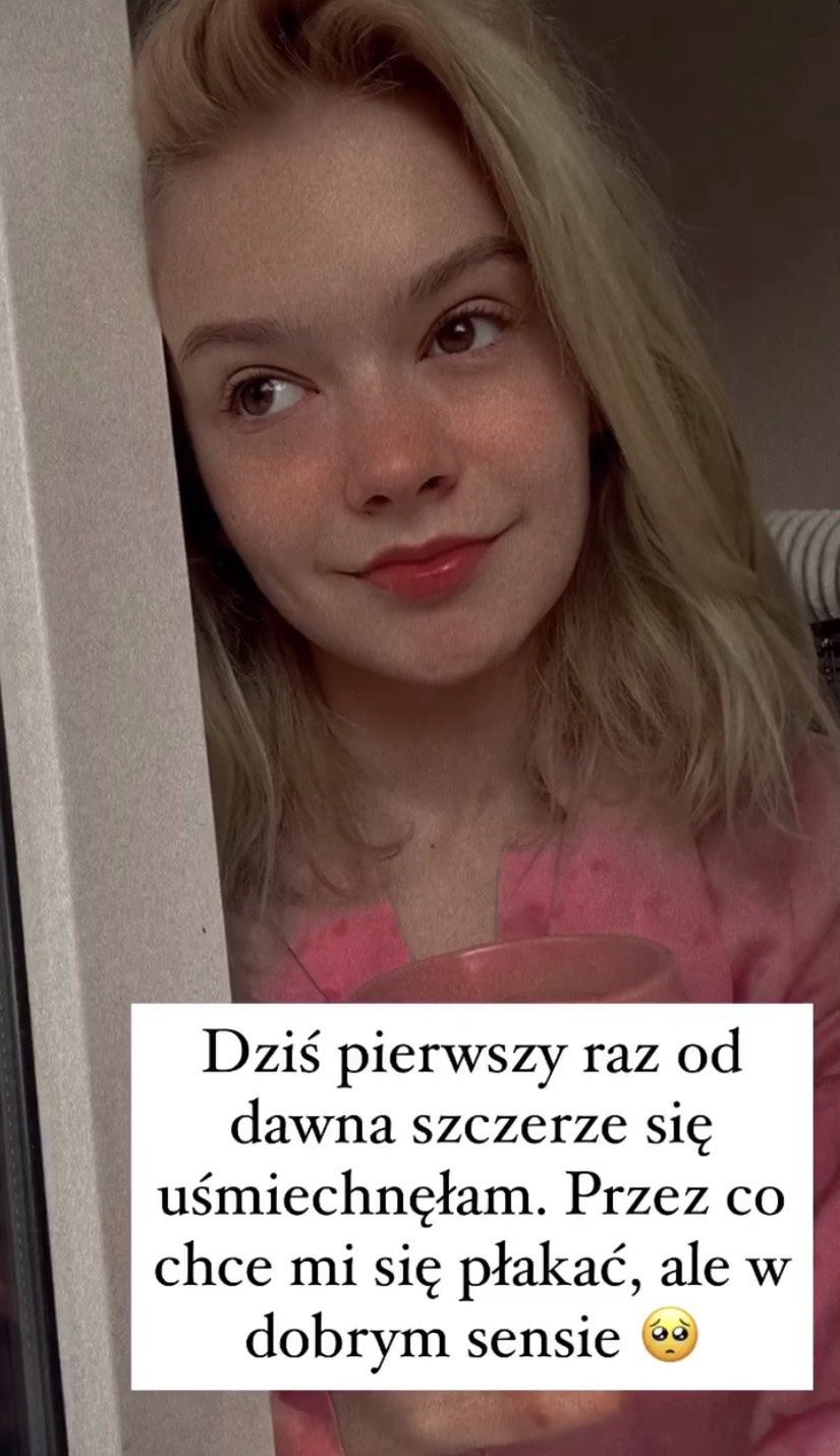 Julia Wróblewska popłakała się na InstaStory