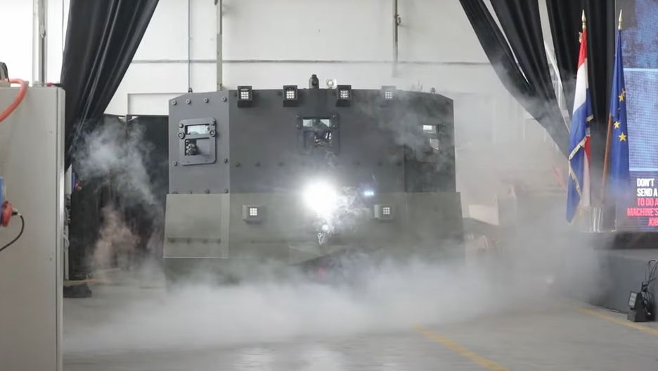 Pojazd antyterrorystyczny MV-3 Hystrix.