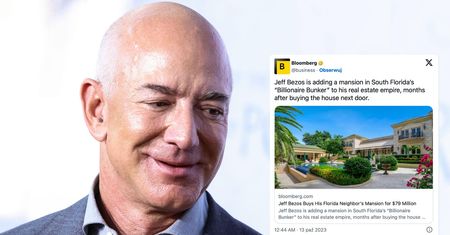 Jeff Bezos kupił kolejną posiadłość w "bunkrze miliarderów". Cena zwala z nóg