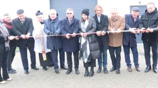 Janów: Otwarcie nowej drogi i zmodernizowanej Stacji Uzdatniania Wody