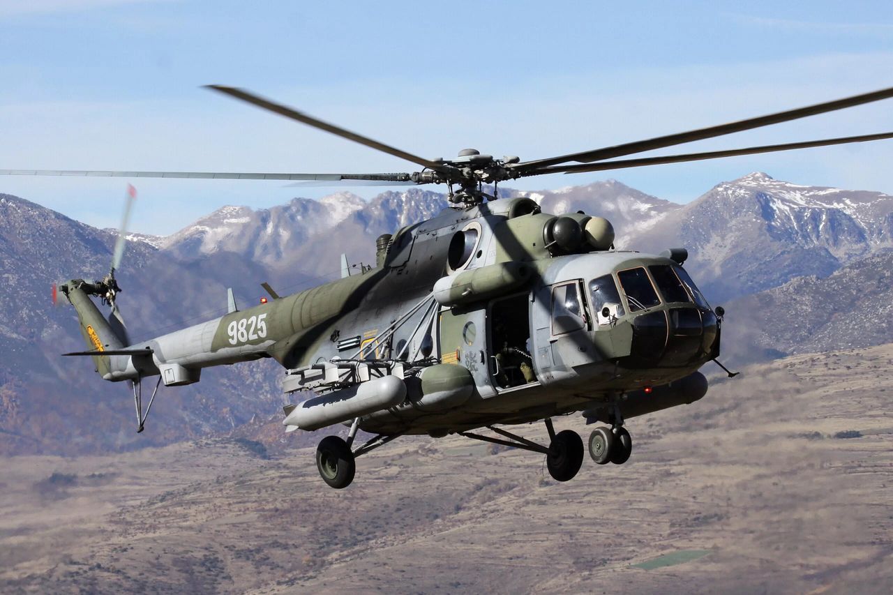 Czeskie Mi-171Sz zostały dostosowane do współpracy z wojskami specjalnymi