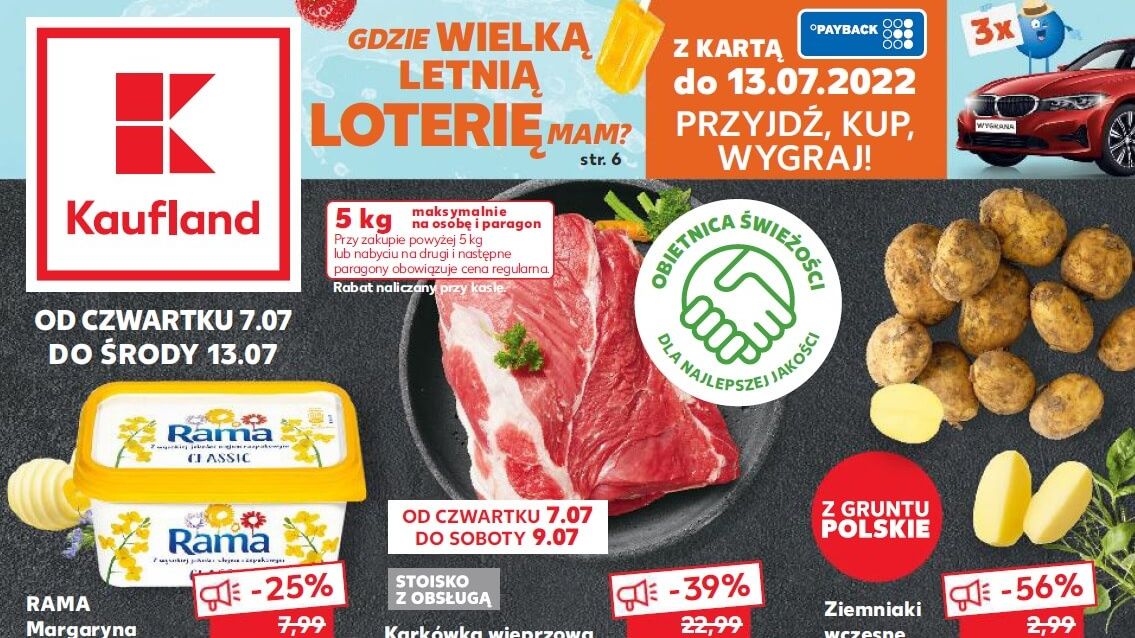 Kaufland gazetka od czwartku 7 lipca [7.07]