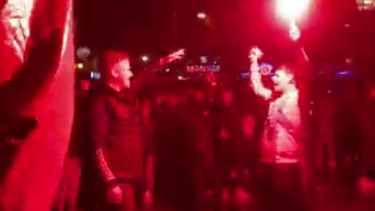 Skandaliczne zachowanie kibiców podczas mistrzowskiej fety