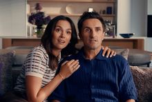 Paulina Krupińska i Sebastian Karpiel-Bułecka w spocie Play