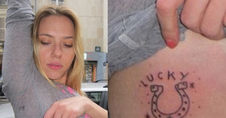 Nowy tatuaż Scarlett Johansson... UDANY?