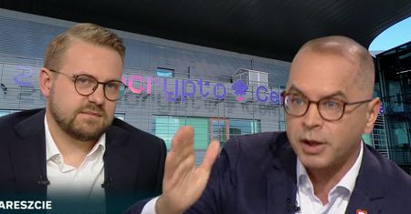 Awantura w studiu o Zondacrypto. Szczerba grzmi o "pazernej łapie"