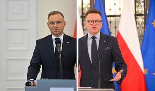 Prezydent zapowiada orędzie. Zgrzyt z terminem, Hołownia zabrał głos