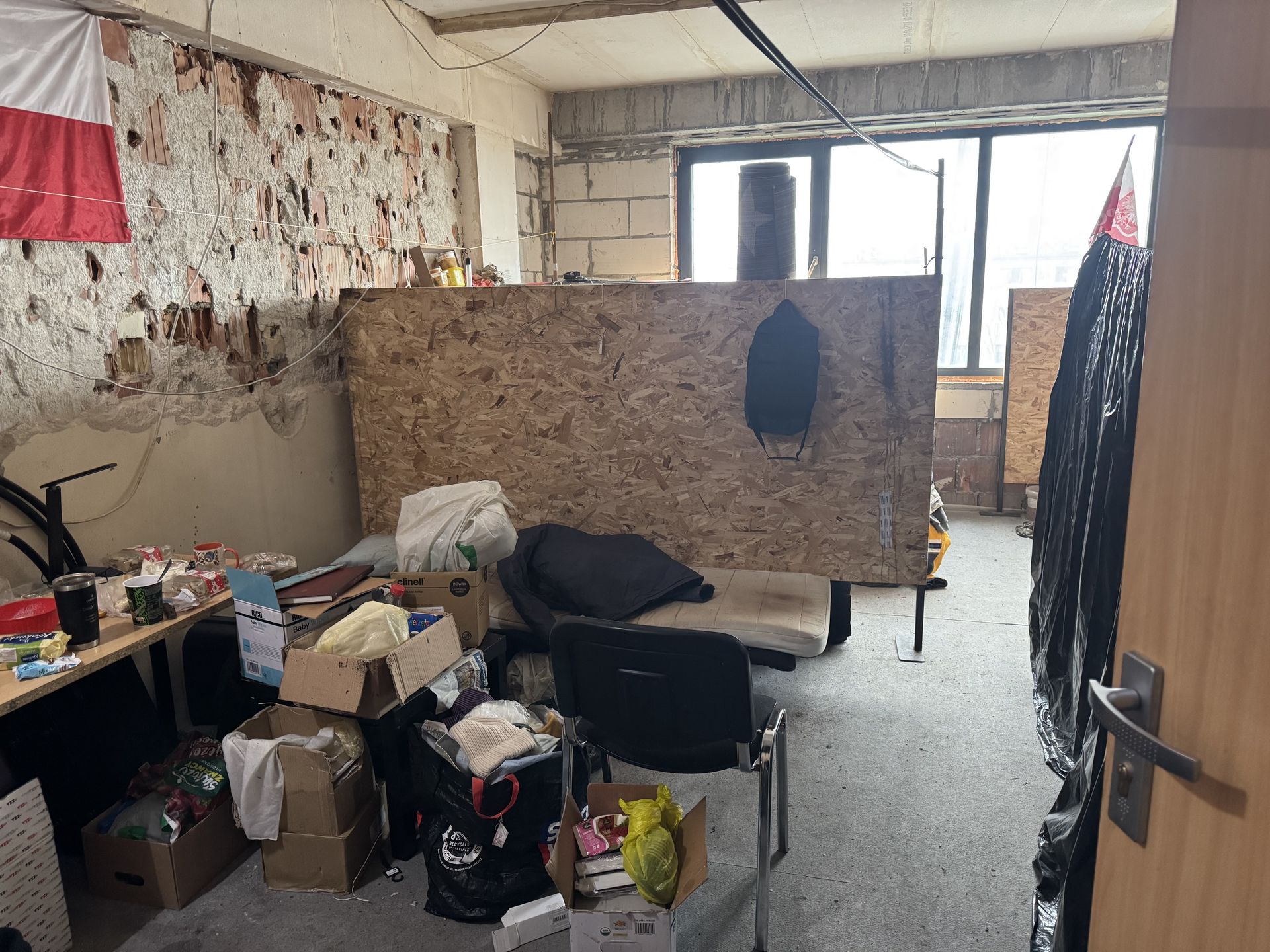 Tak wygląda pomieszczenie, w którym znaleziono Andreja K.