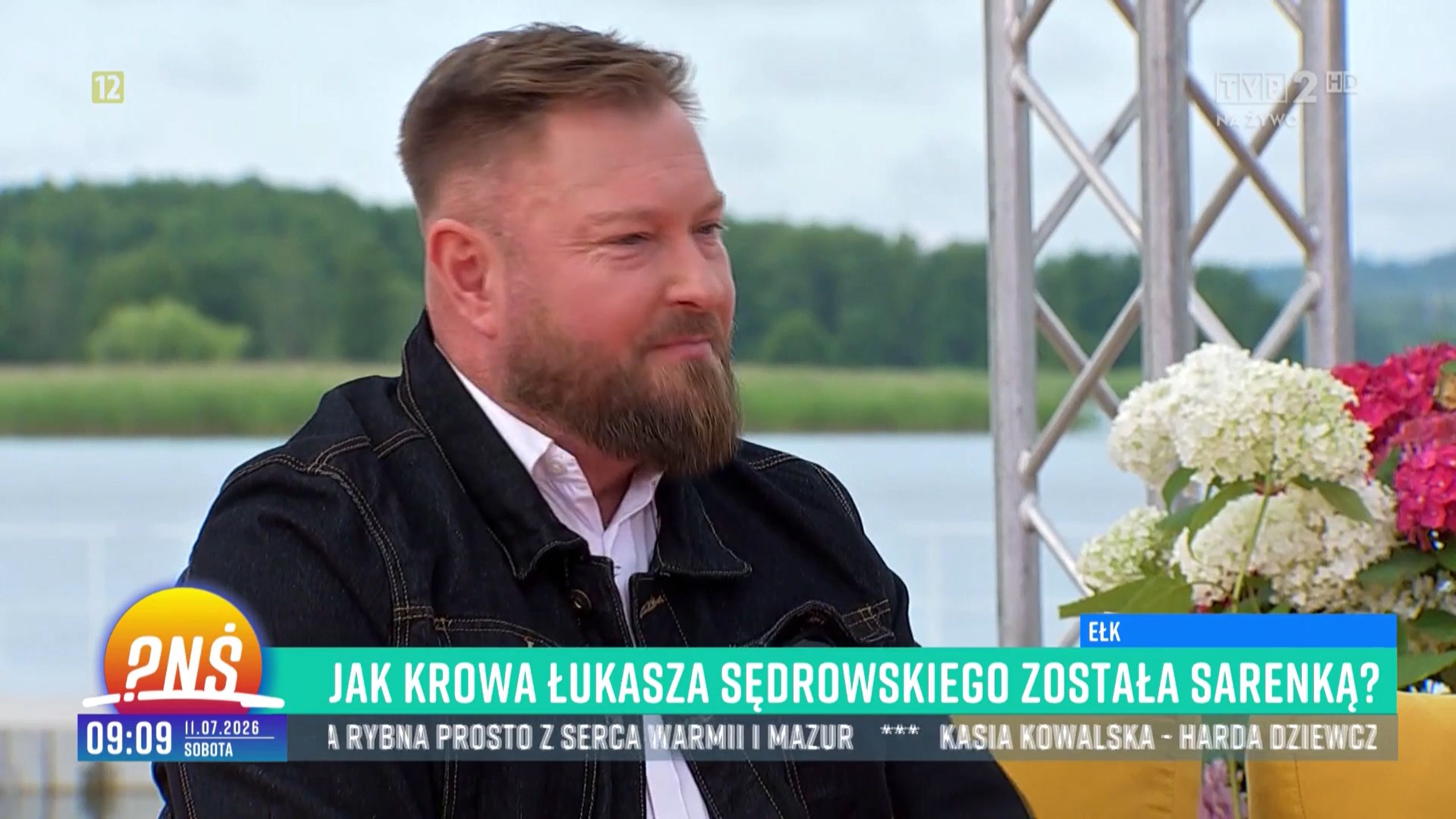 Łukasz Sędrowski w "Pytaniu na śniadanie'