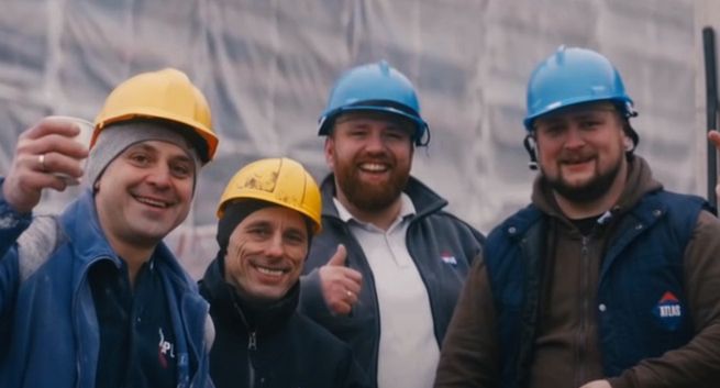 Atlas pokazuje prawdę o pracy na budowach (wideo)