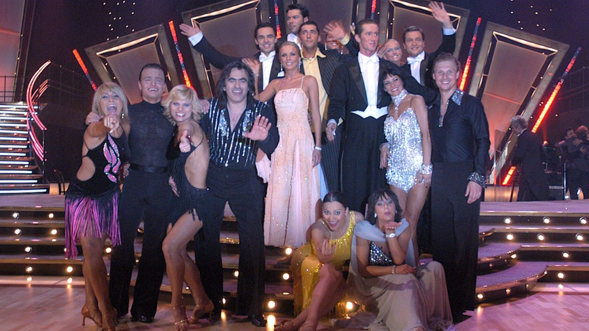 Uczestnicy pierwszej edycji "Tańca z gwiazdami