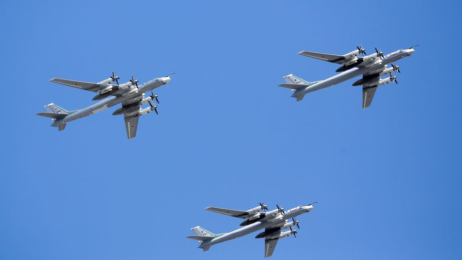 Rosyjskie bombowce Tu-95