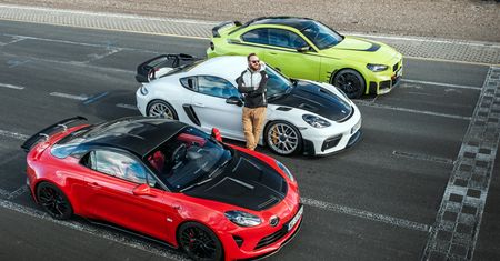 Porównanie: Czy nowe auta potrafią dać frajdę z jazdy? BMW M2, Porsche 718 Cayman GT4 RS i Alpine A110 R na Autodromie Słomczyn