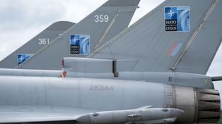 Nocny alarm na Łotwie. NATO poderwało myśliwce przy granicy z Rosją