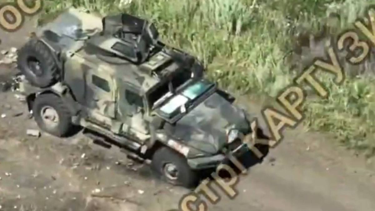 Rosjanie stracili maszynę wartą pół miliona dolarów, to wóz "Spartak"