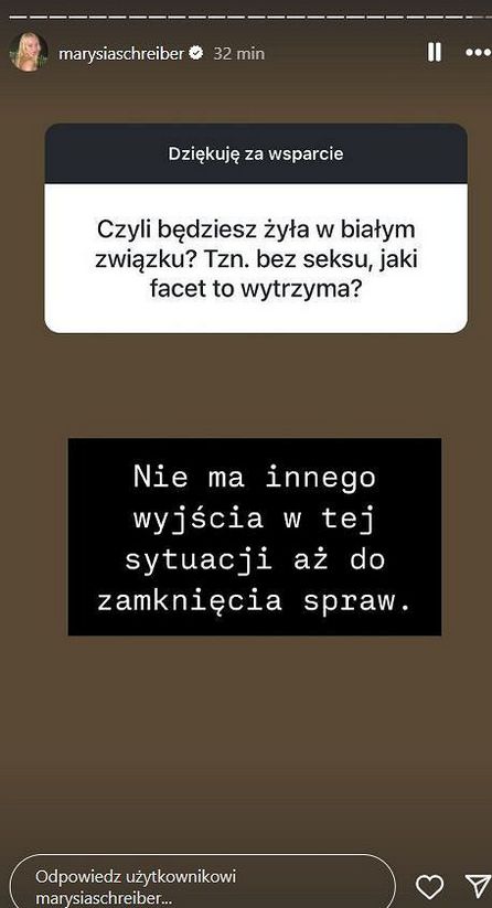 Marianna Schreiber o białym związku z Przemysławem Czarneckim
