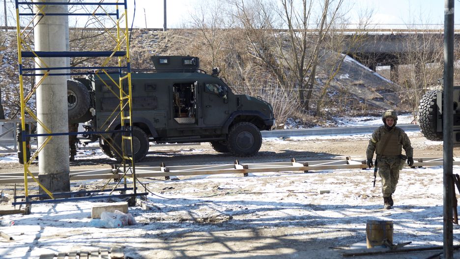 Przygotowania do obrony Kijowa