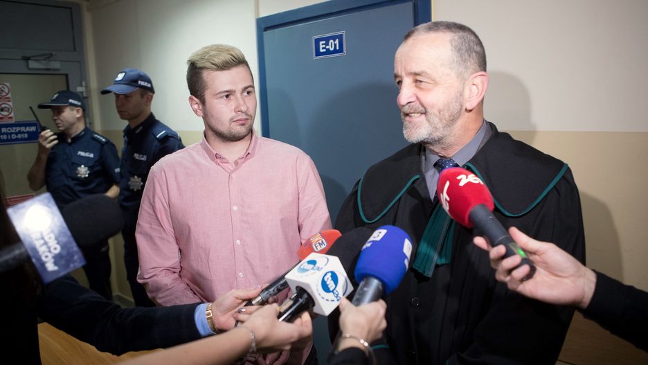 Kierowca seicento Sebastian Kościelnik i mec. Władysław Pociej